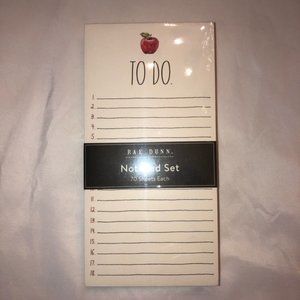 Rae Dunn Notepad Set